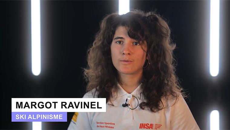 Margot Ravinel, étudiante sportive de haut-niveau à l'INSA Lyon // Sa discipline : le ski alpinisme